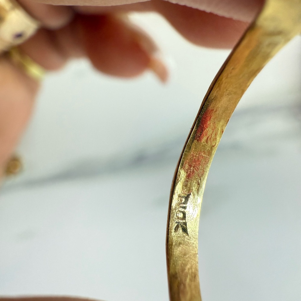 10k Solid Gold Ring - image 3